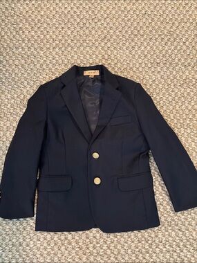 Class Club Navy Blazer with Gold Buttons